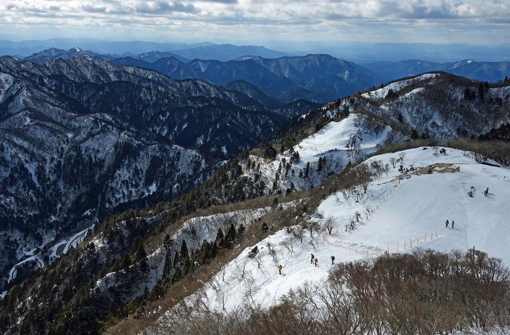 鈴鹿山系雪景色