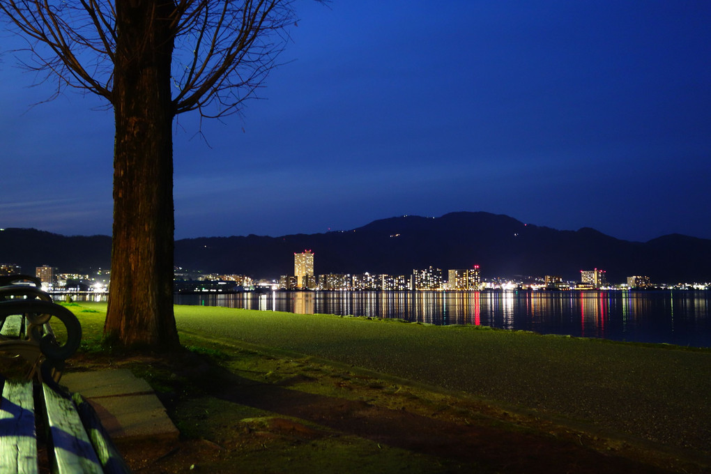 琵琶湖夜景