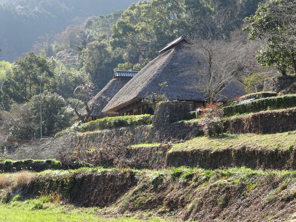 八女市立花町の風景