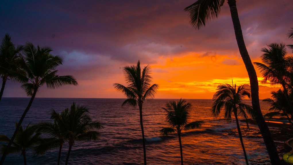 Sunset at Kona 