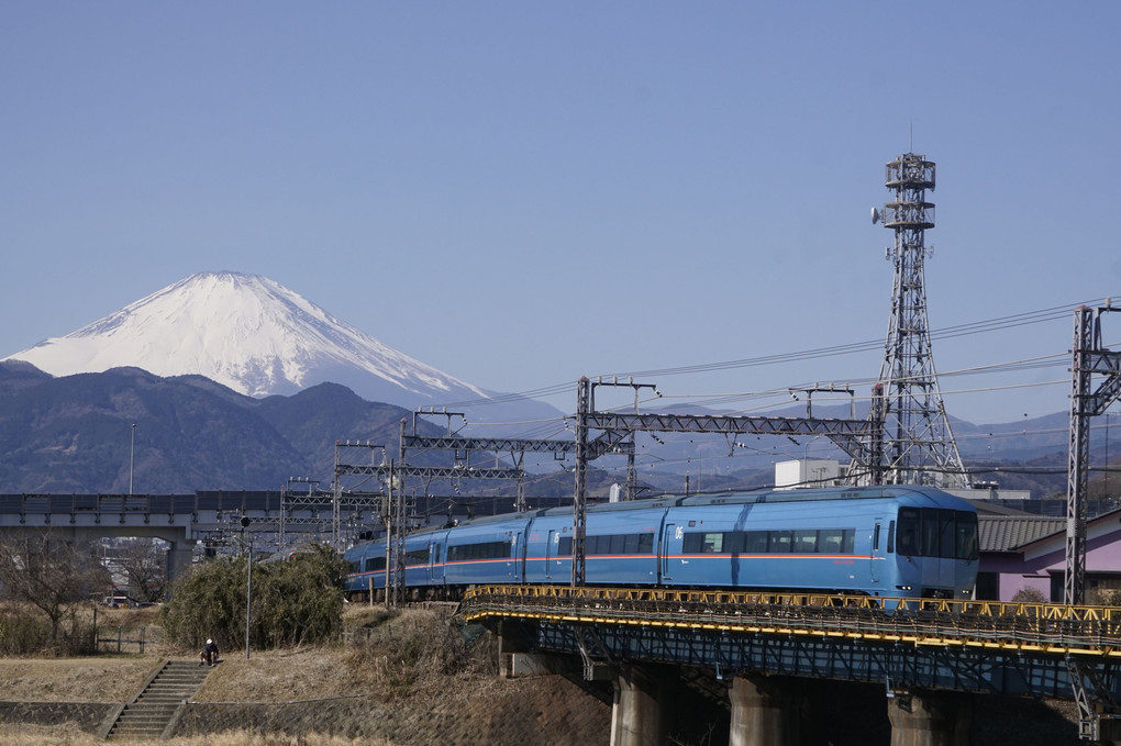 小田急と富士山