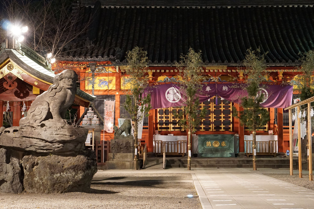 浅草神社にて