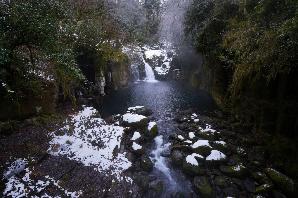 winter 菊池渓谷
