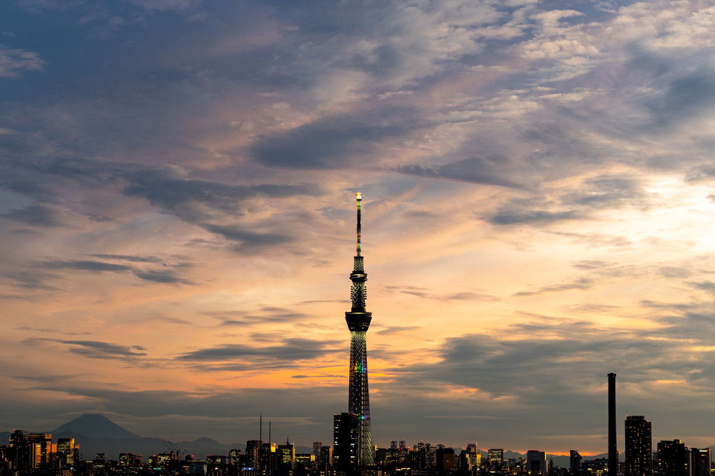 Sunset in TOKYO