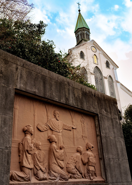 長崎　大浦天主堂のマリア像