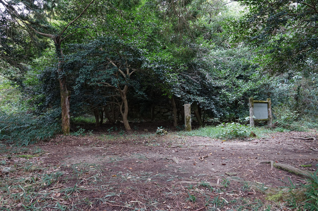 巨石の城　観音寺城　１