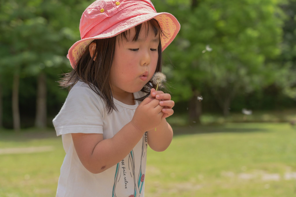 久しぶりの公園で…