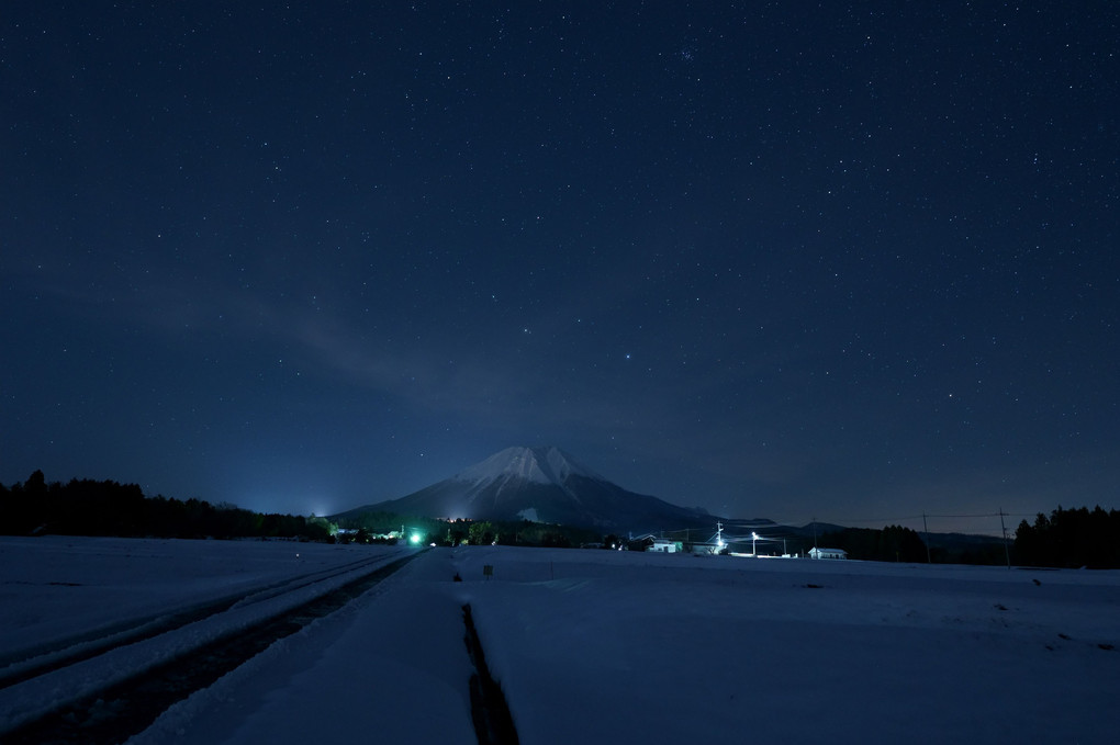 伯耆富士夜景