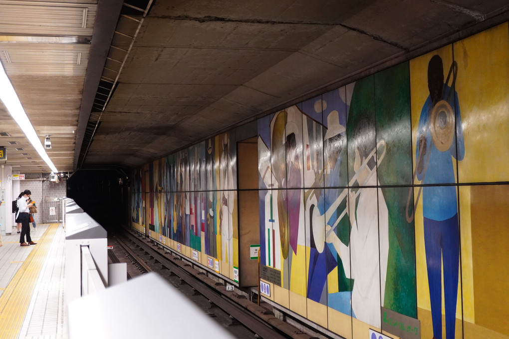 地下鉄の壁画(名城線）
