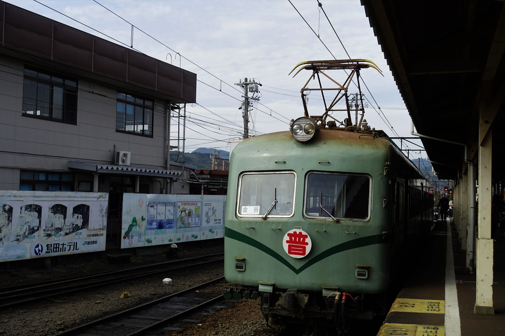 南海電鉄から大井川鉄道にやって来た電車
