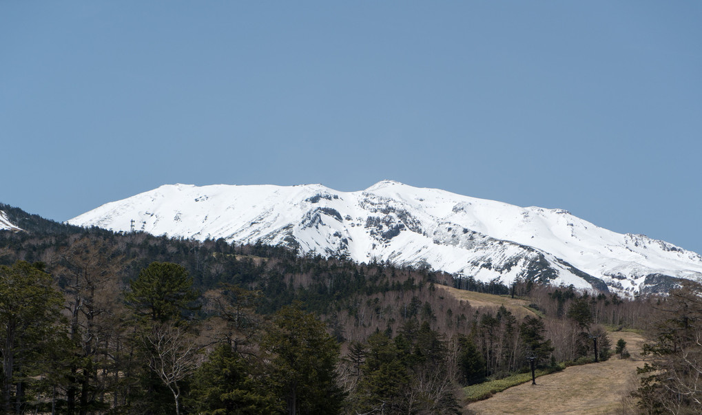 春の木曽御岳