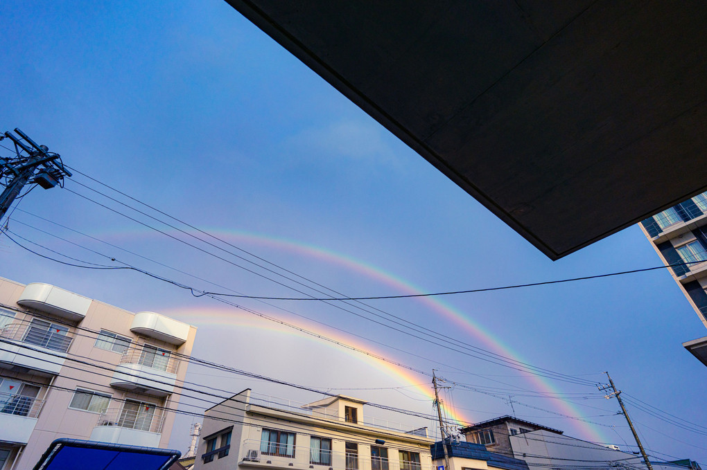 二つの虹