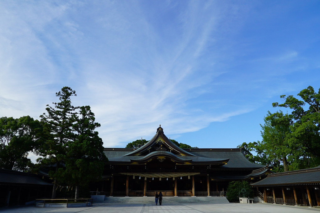 盛夏　寒川神社