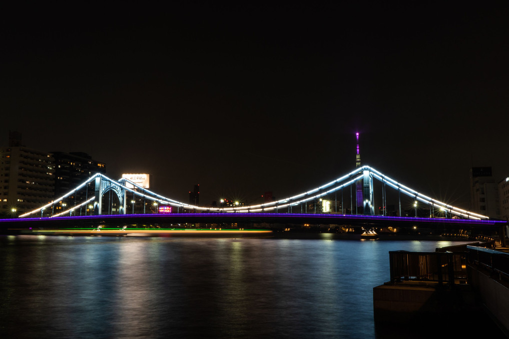 清洲橋　夜景