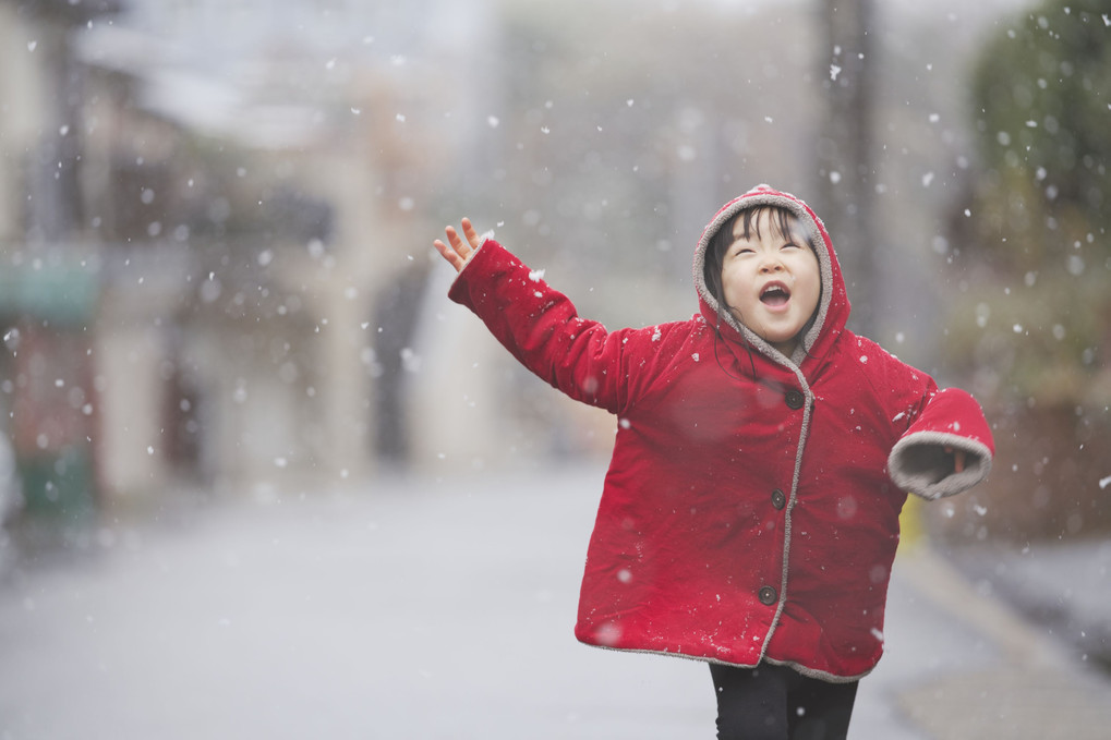 雪の子