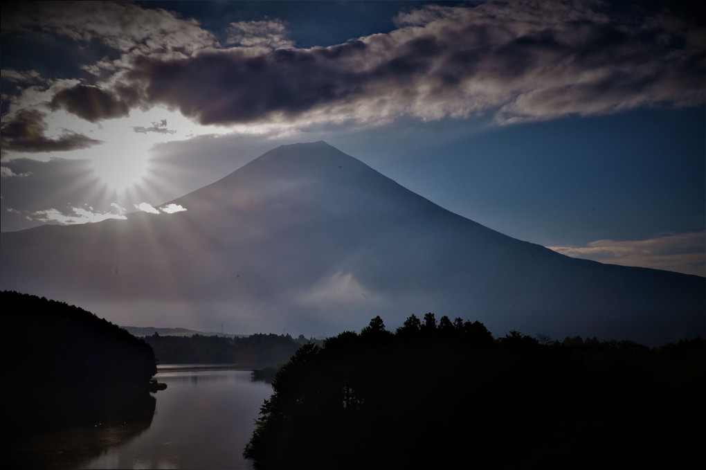 日の出富士
