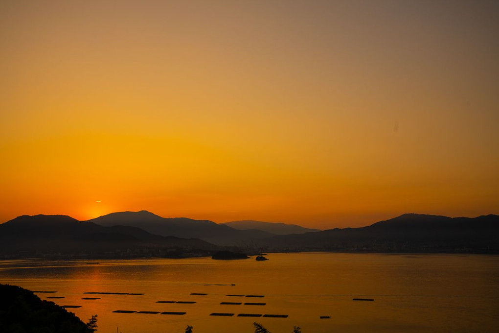 江田島の朝陽