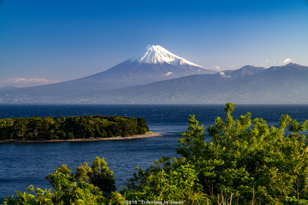大瀬崎からの富士山