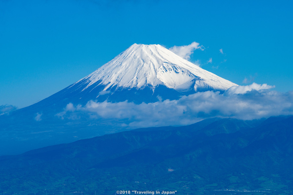 達磨山高原レストハウスからの富士