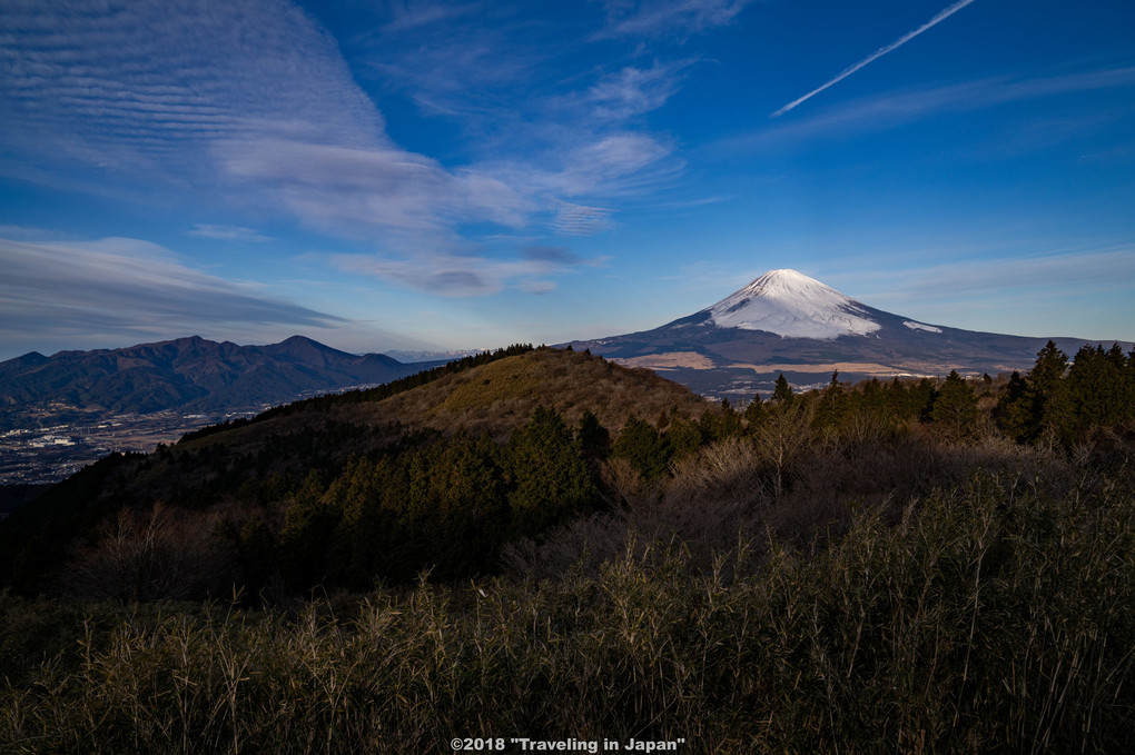 長尾峠からの富士