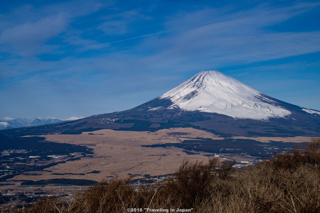 三国峠からの富士