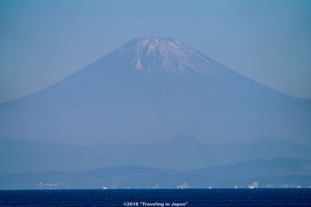 長者ヶ崎からの富士