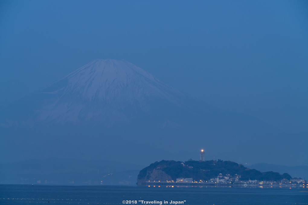 逗子海岸の朝