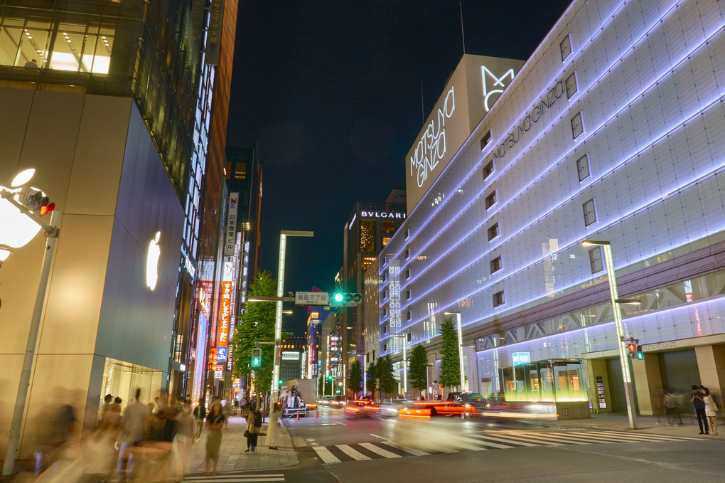 銀座夜景