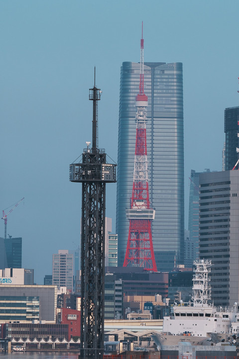 豊洲から見た東京タワー