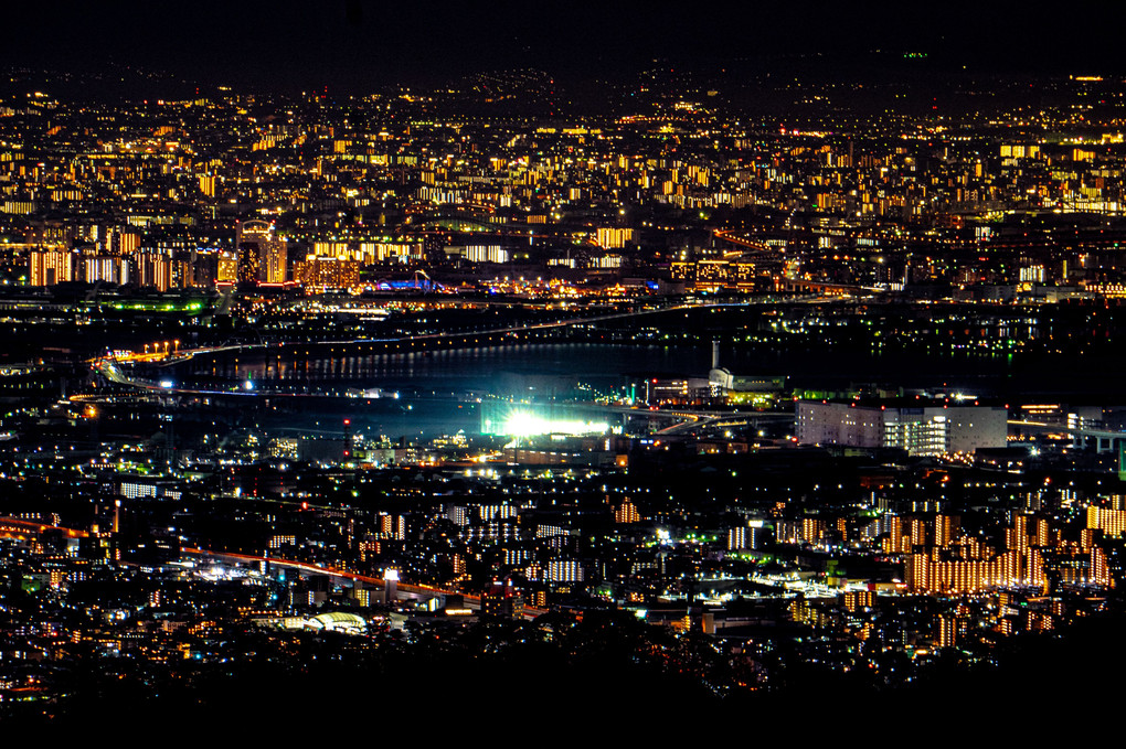 東六甲展望台からの夜景