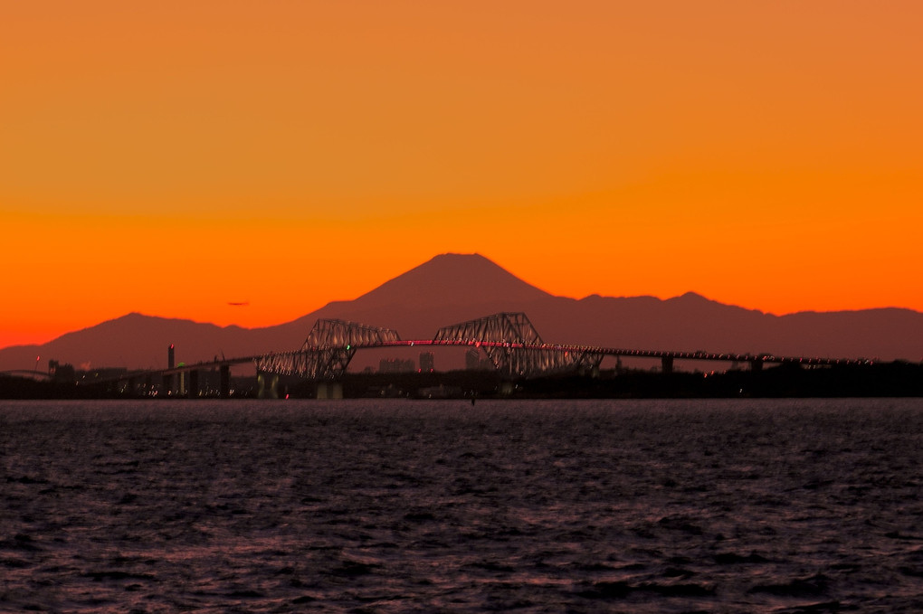 東京湾夕景