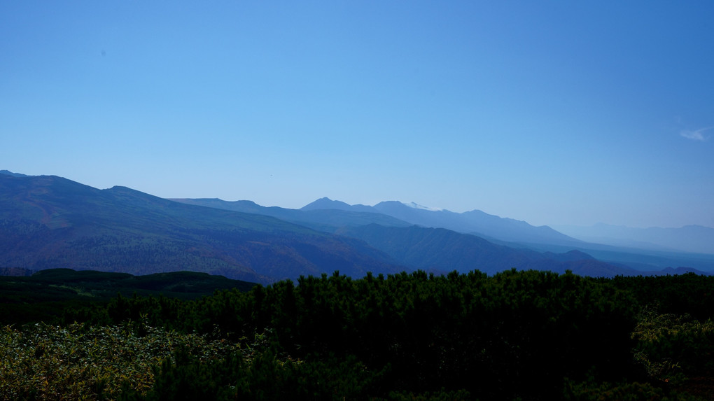 日本一早い紅葉　北海道の最高峰　旭岳　②