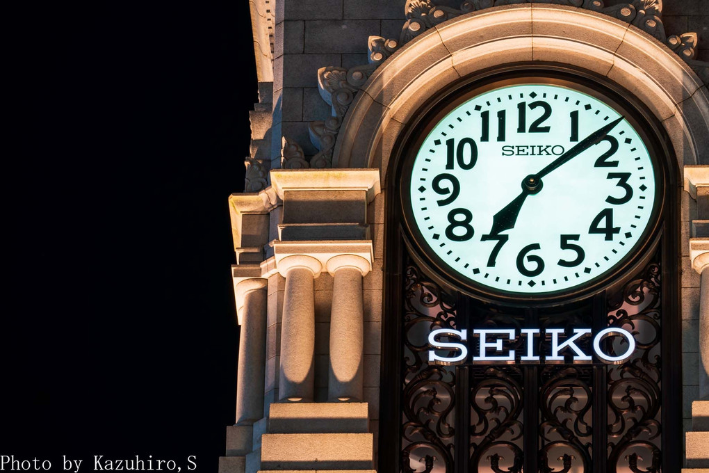 Ginza clock tower