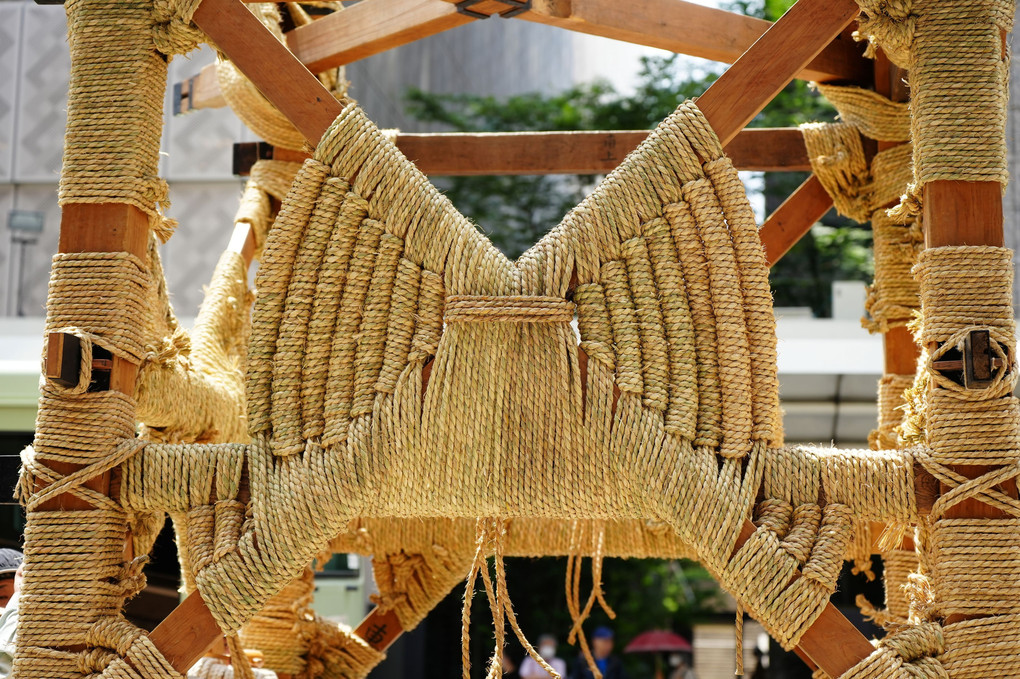 長刀鉾組み立て「祇園祭」