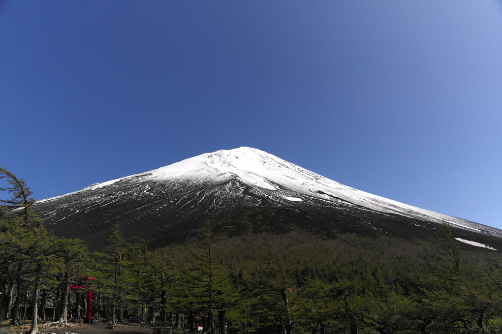 ５合目の富士山