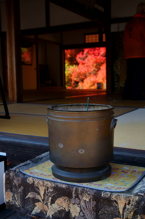 但馬安国寺のドウダンツツジ紅葉