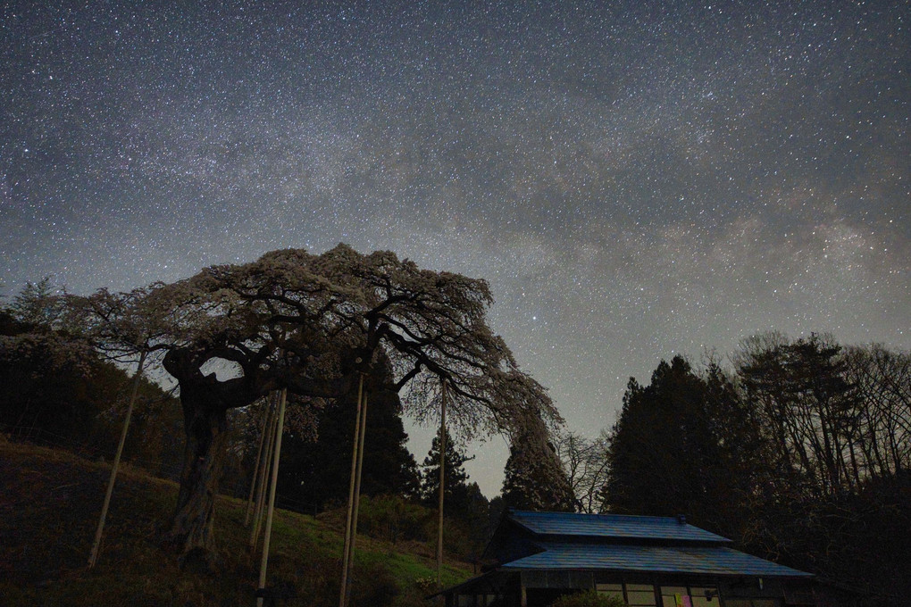 天の川の一休み