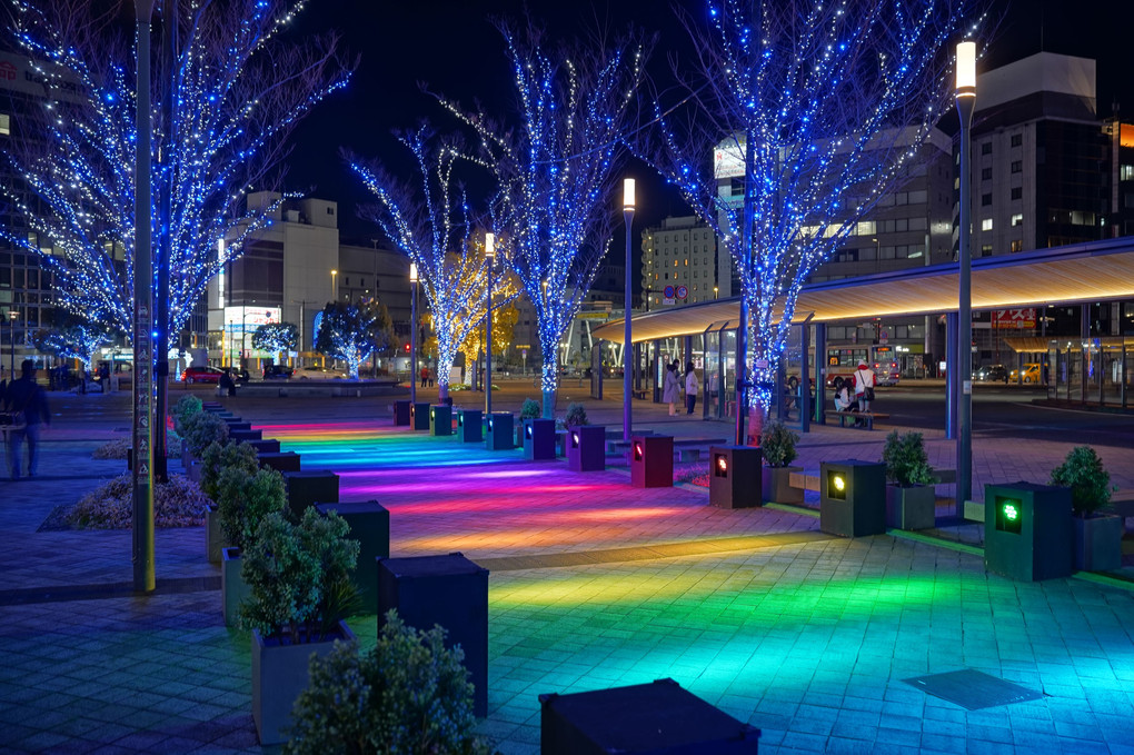 大分駅イルミネーション