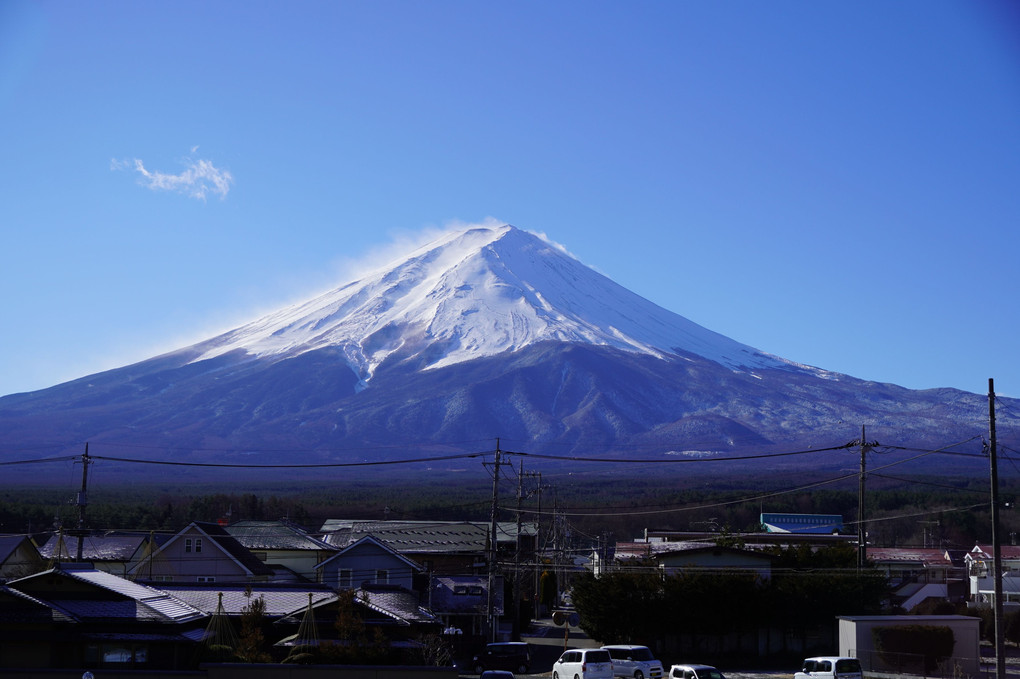 初投稿！富士山！
