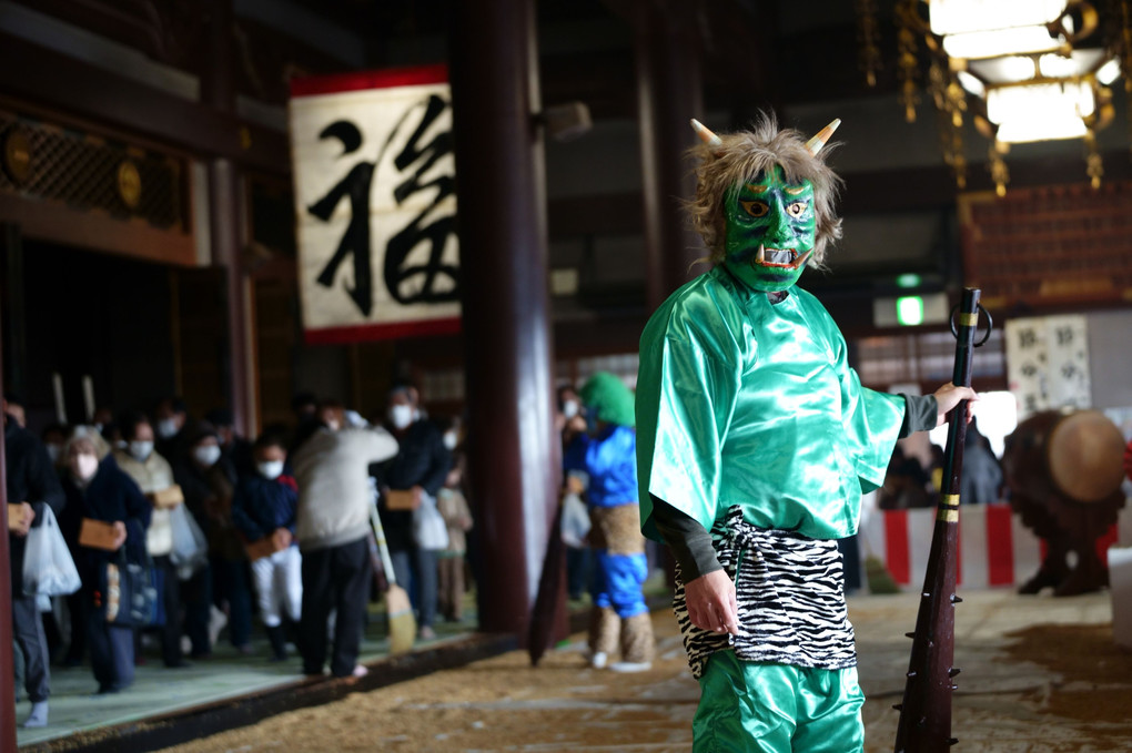 一畑山薬師寺　節分豆まき祭　2023