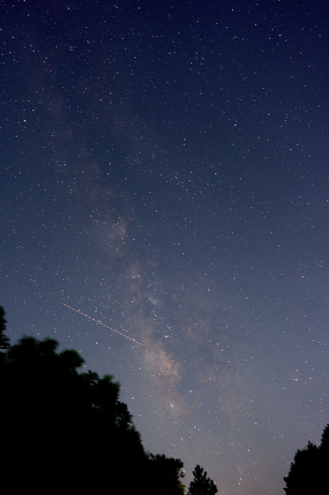 淡い天の川