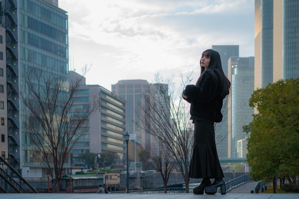 淀屋橋の夕景