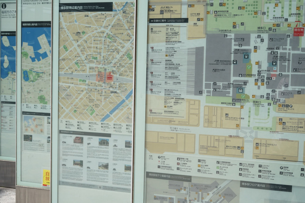 博多駅の地図
