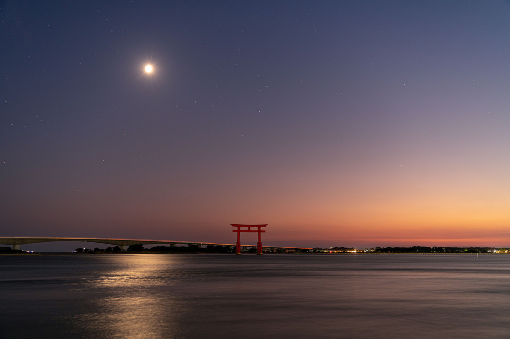 秋天の黄昏