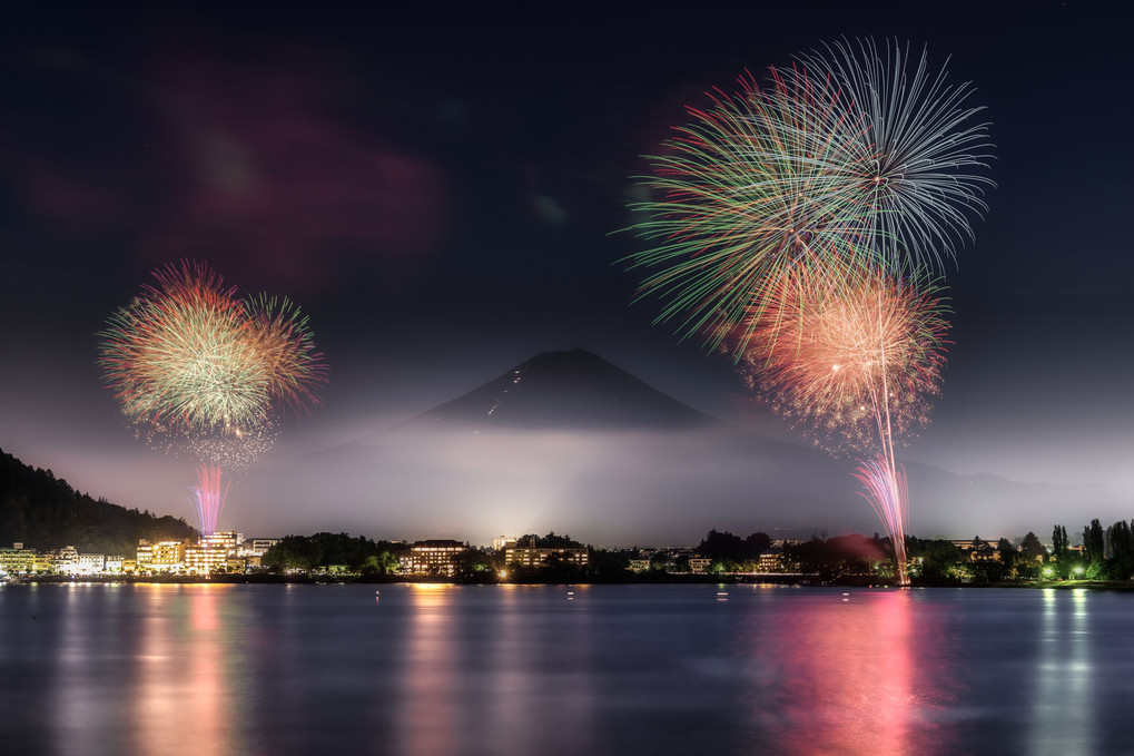富士山･河口湖山開きまつり花火大会