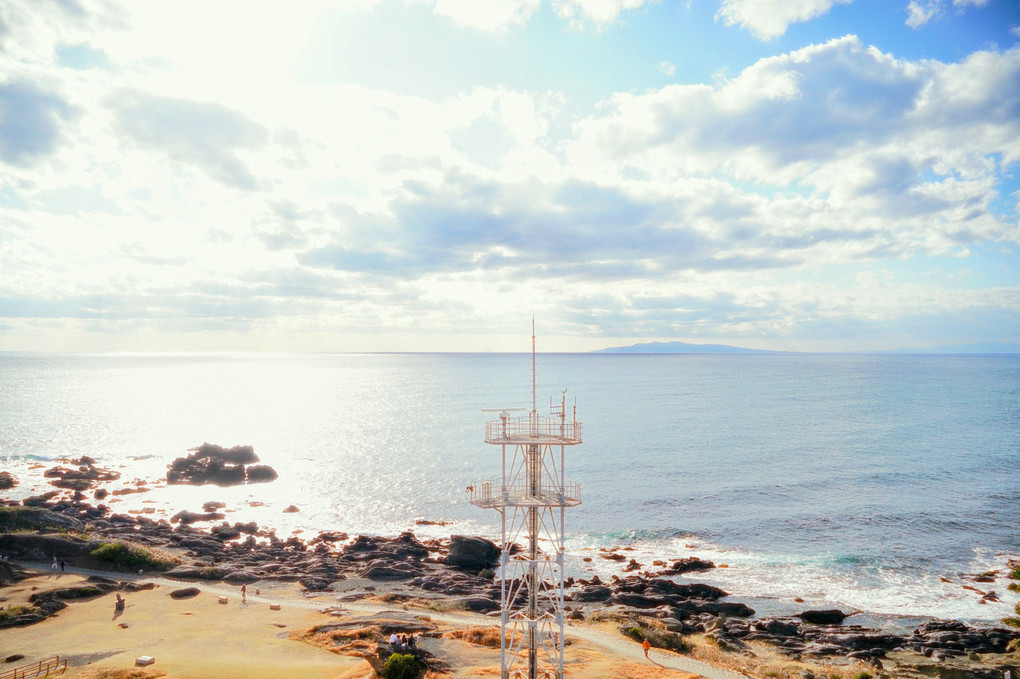 野島崎灯台からの眺め🌊