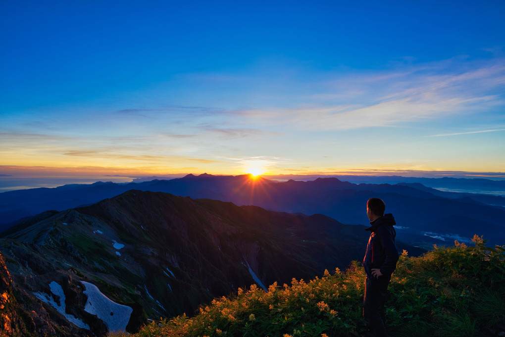 白馬岳山頂