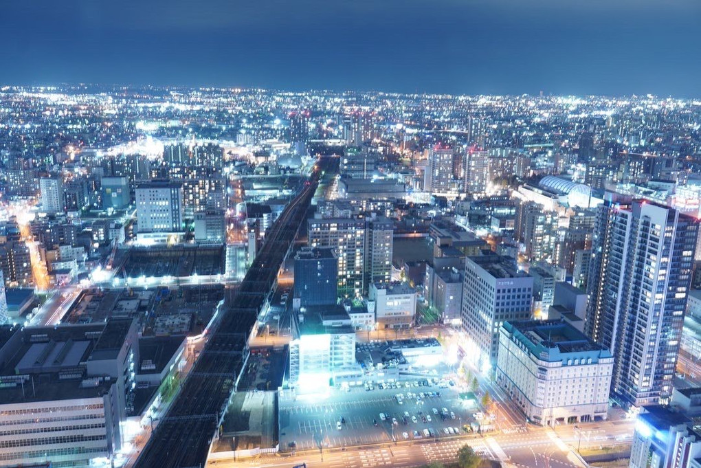 札幌の夜景