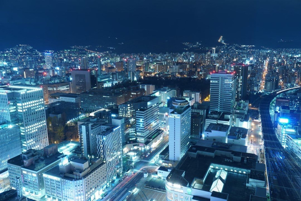 札幌の夜景