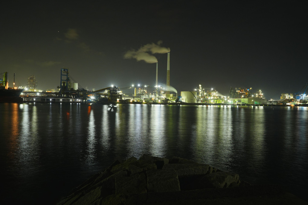 山口県の工場夜景